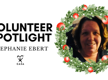 Volunteer Spotlight: Stephanie Ebert
